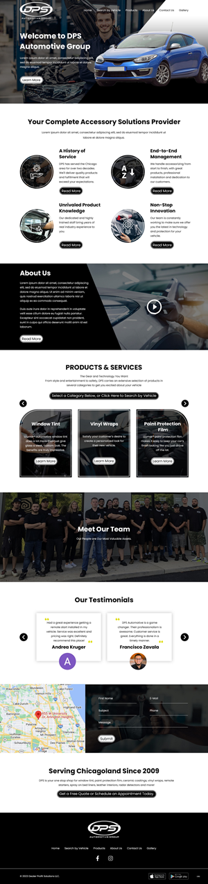 Web Design by pb for this project | Design: #30714935