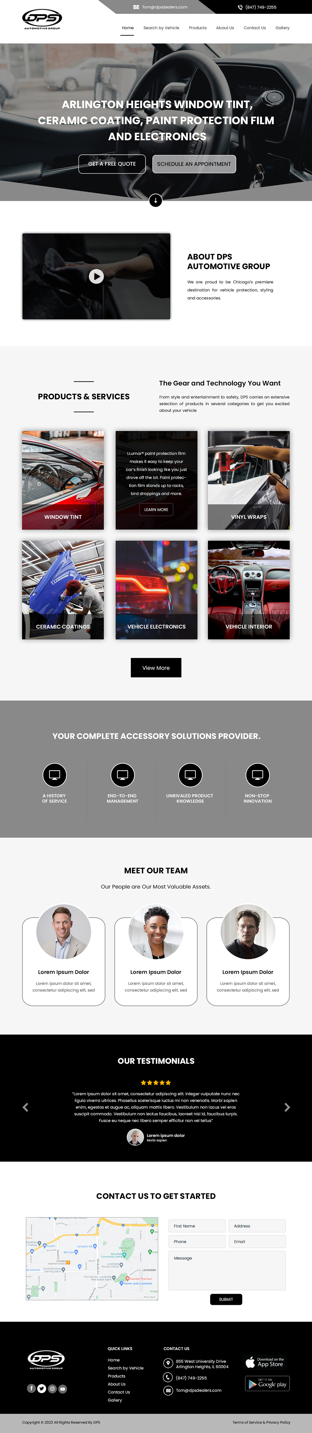 Web Design by Creations Box 2015 for this project | Design #30721192