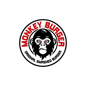 Logo Design by LogoEon for Monkey burger | Design: #30747682
