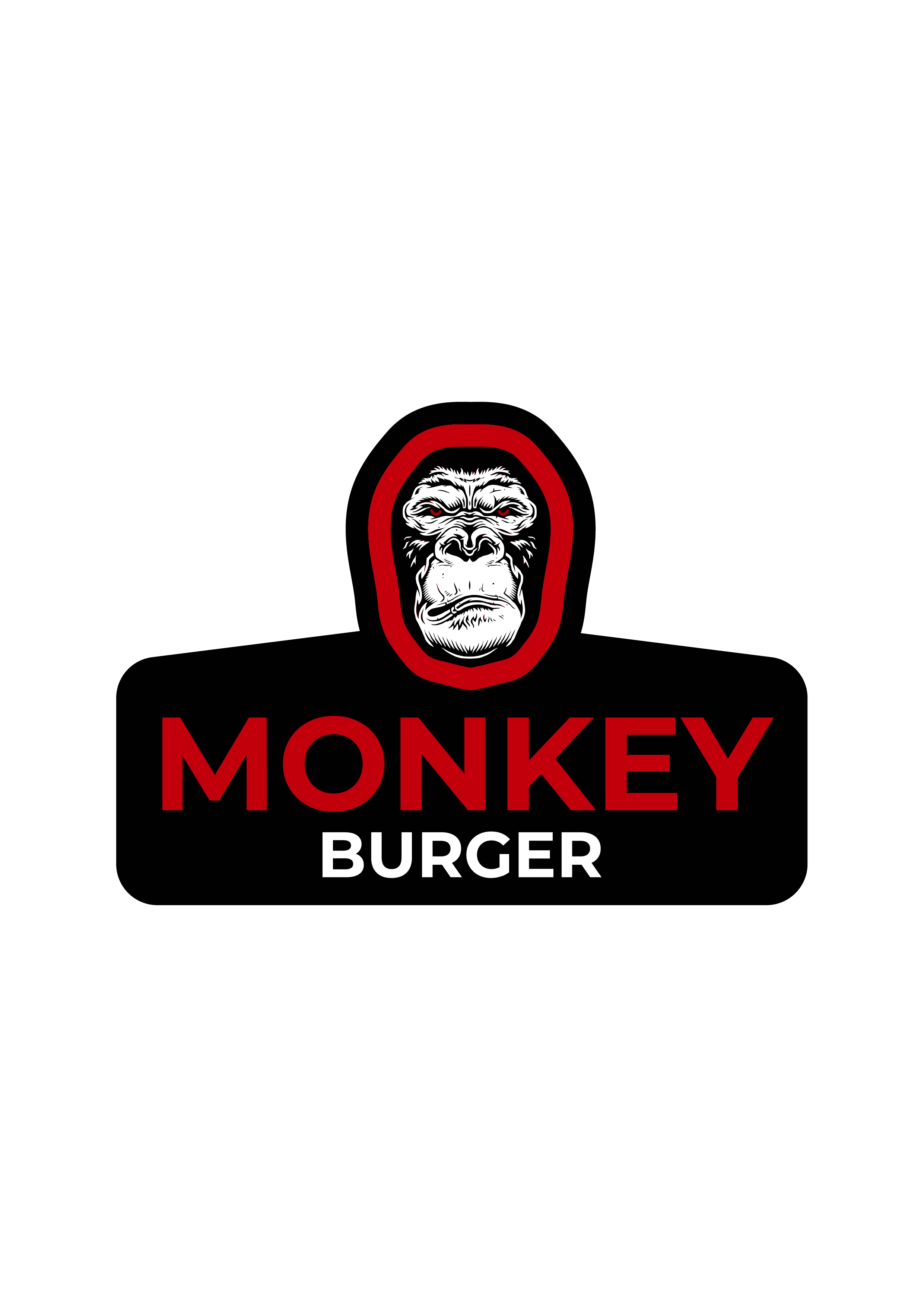 Logo Design by katan_designs for Monkey burger | Design #30732425