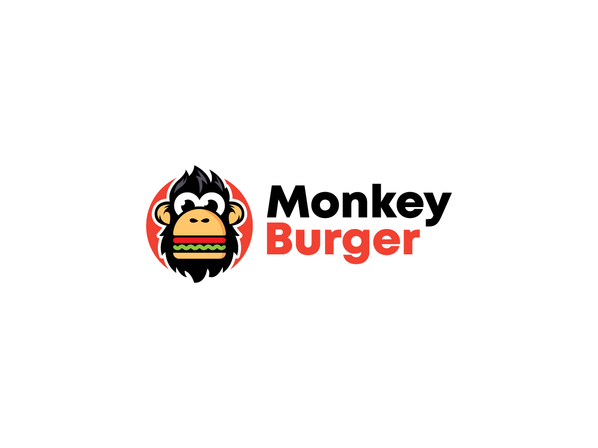 Logo Design by 439 Creations for Monkey burger | Design #30714993