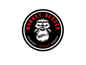 Logo Design by renderman for Monkey burger | Design #30709497