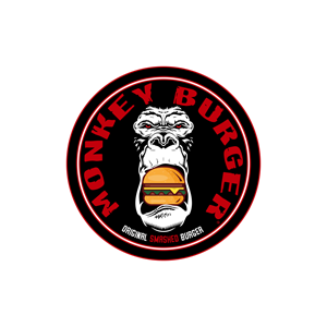Logo Design by circledsg for Monkey burger | Design: #30709990