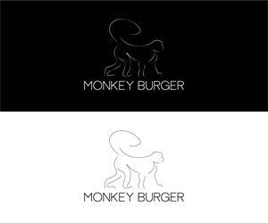 Logo Design by illustration house for Monkey burger | Design: #30719374