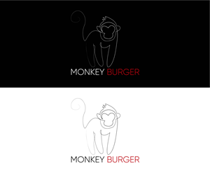 Logo Design by illustration house for Monkey burger | Design: #30719392