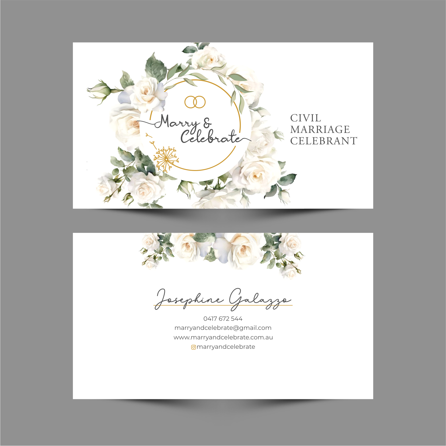 Logo Design by ThiagoB for Marry & Celebrate  | Design #30737648