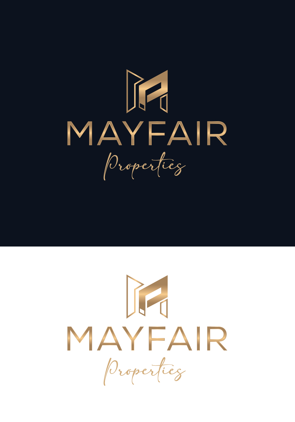 Logo Design by Om Namah Shivay for Mayfair Properties | Design #30729552