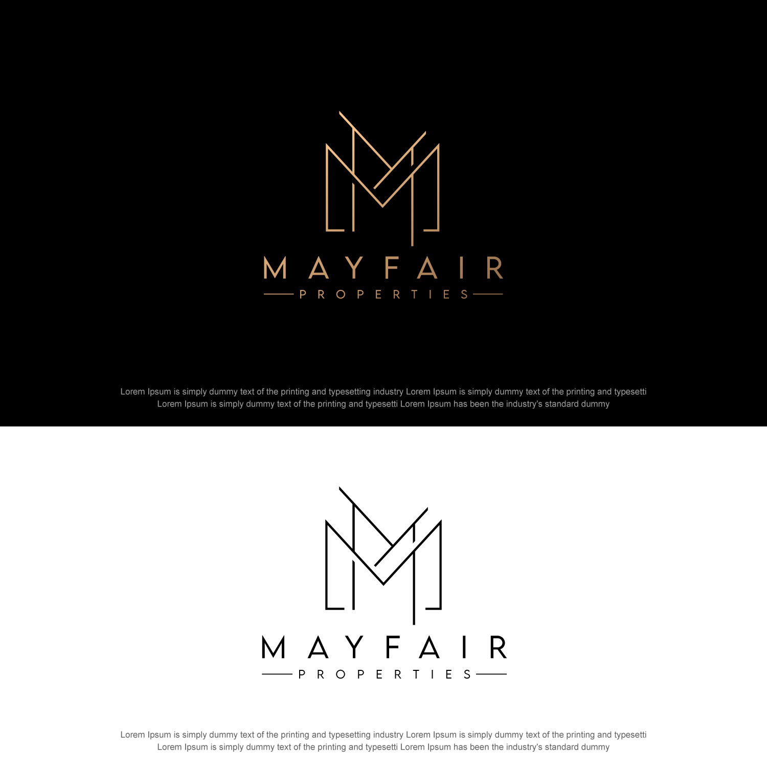Logo Design by Revolt Team for Mayfair Properties | Design #30721481