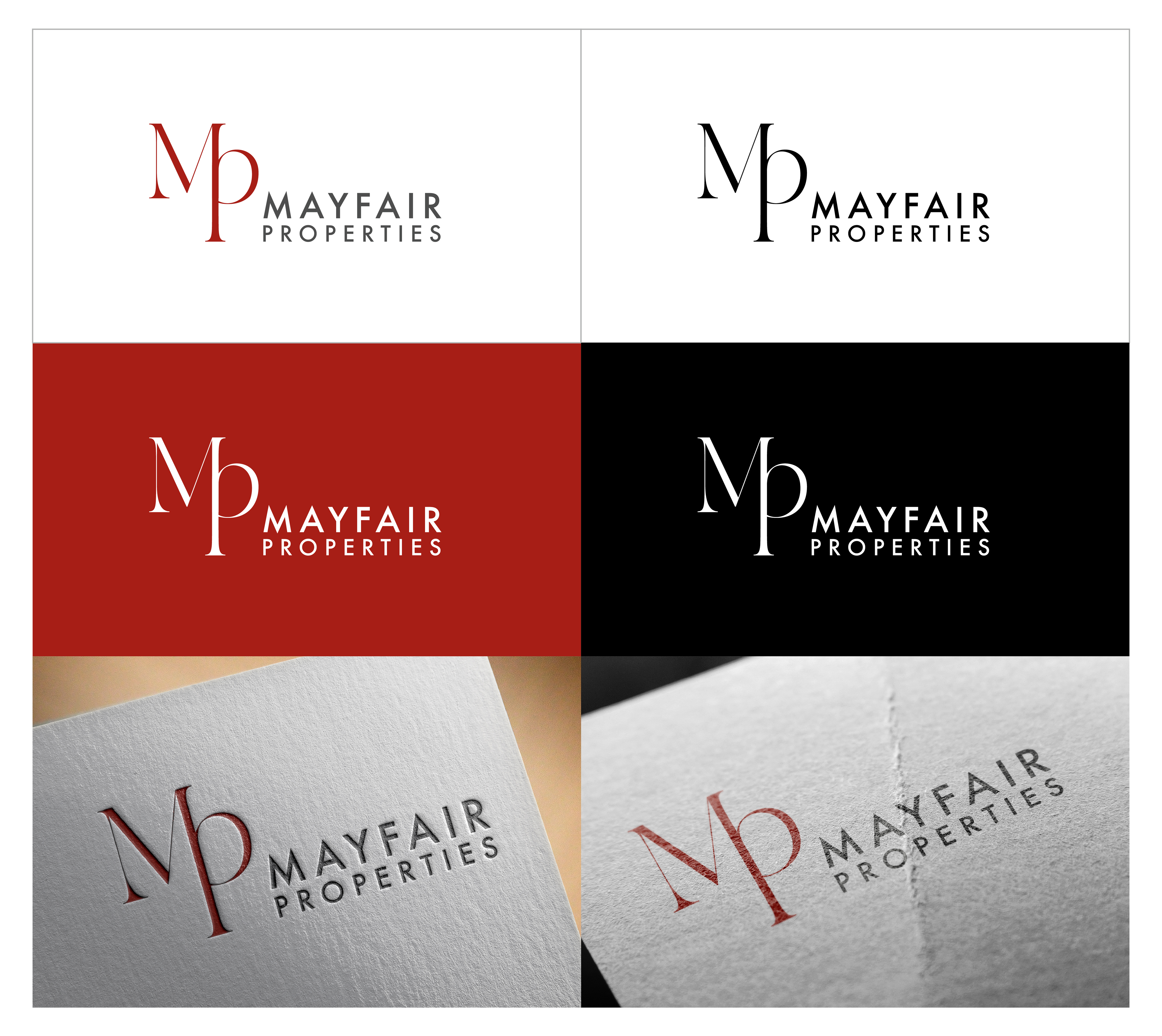 Logo-Design von UsamaIjaz für Mayfair Properties | Design #30729239