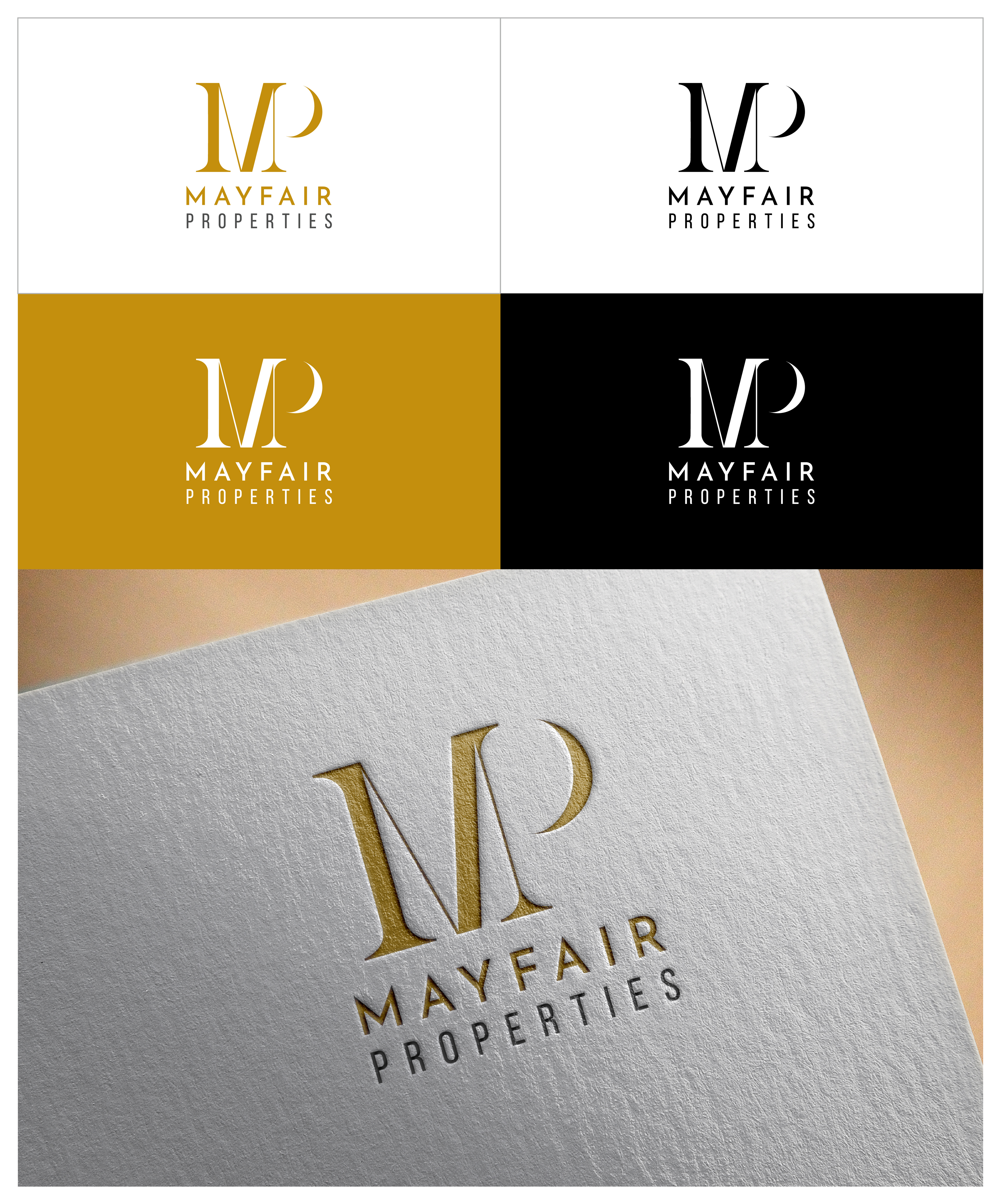 Logo-Design von UsamaIjaz für Mayfair Properties | Design: #30759618