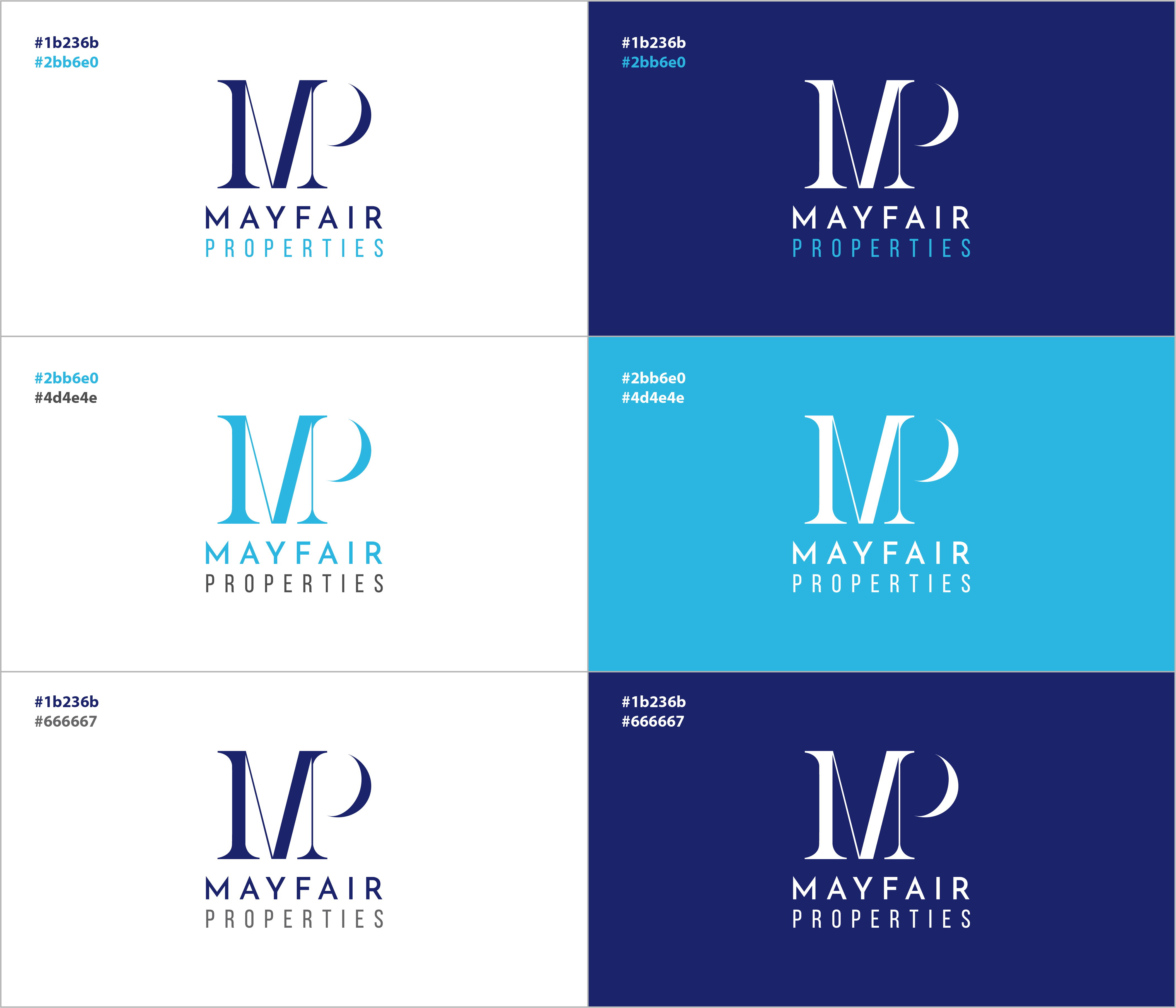 Diseño de Logo por UsamaIjaz para Mayfair Properties | Diseño #30760963