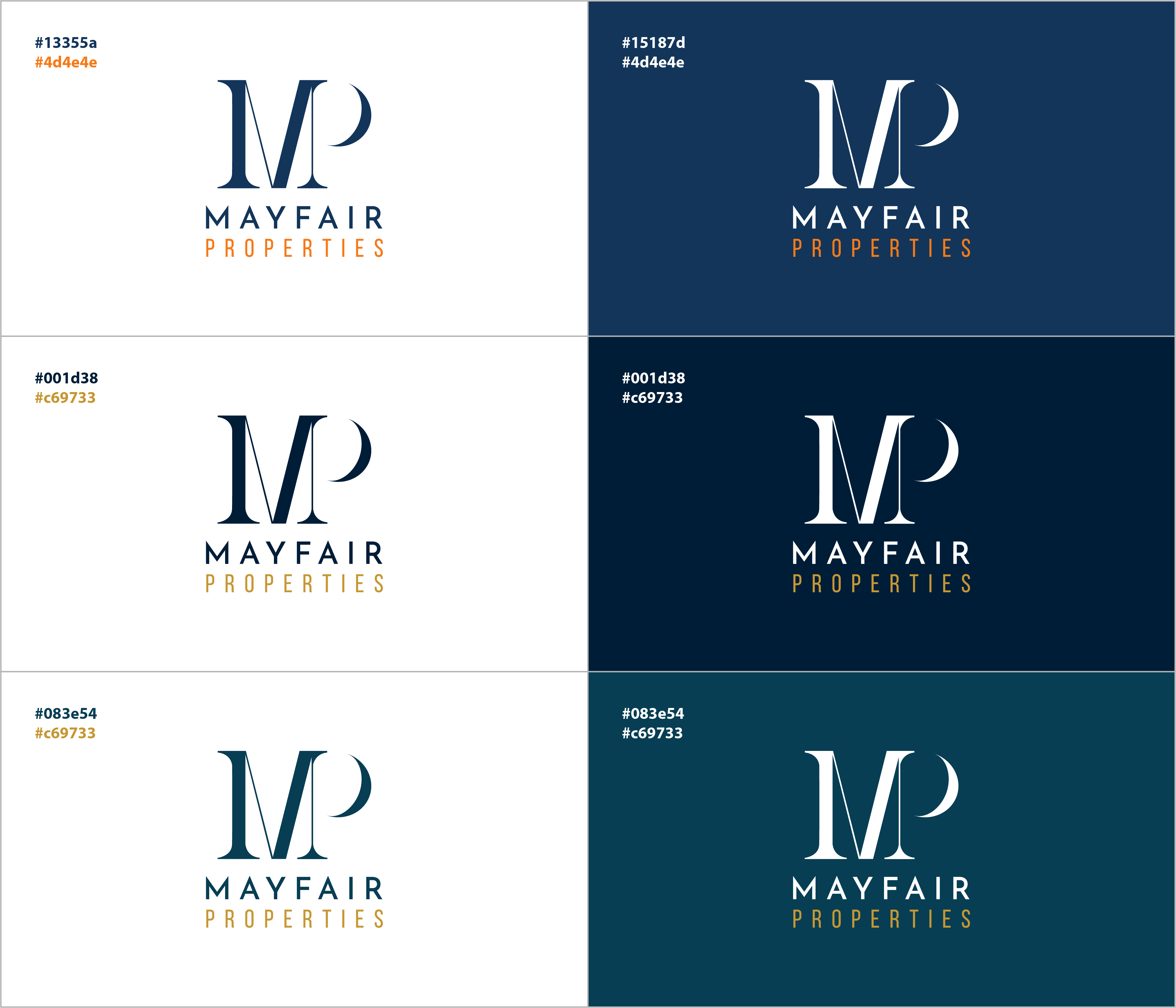 Diseño de Logo por UsamaIjaz para Mayfair Properties | Diseño #30760987