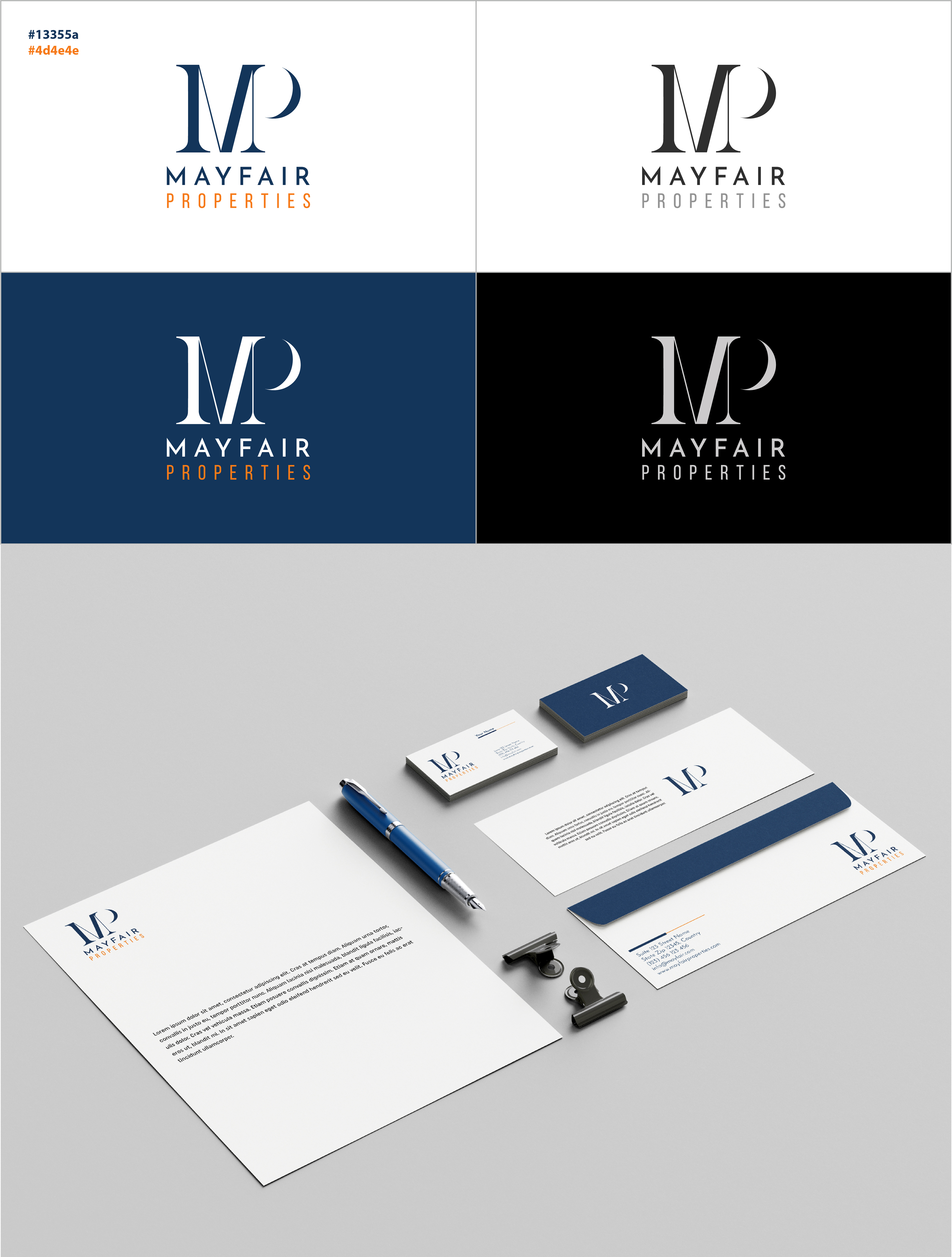 Diseño de Logo por UsamaIjaz para Mayfair Properties | Diseño #30762650