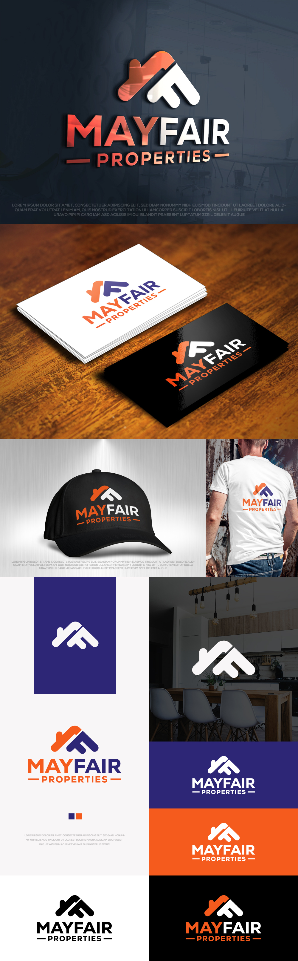 Logo-Design von Huzaifa Designer für Mayfair Properties | Design #30759963