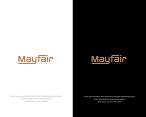 Logo-Design von SL Designer für Mayfair Properties | Design: #30713705