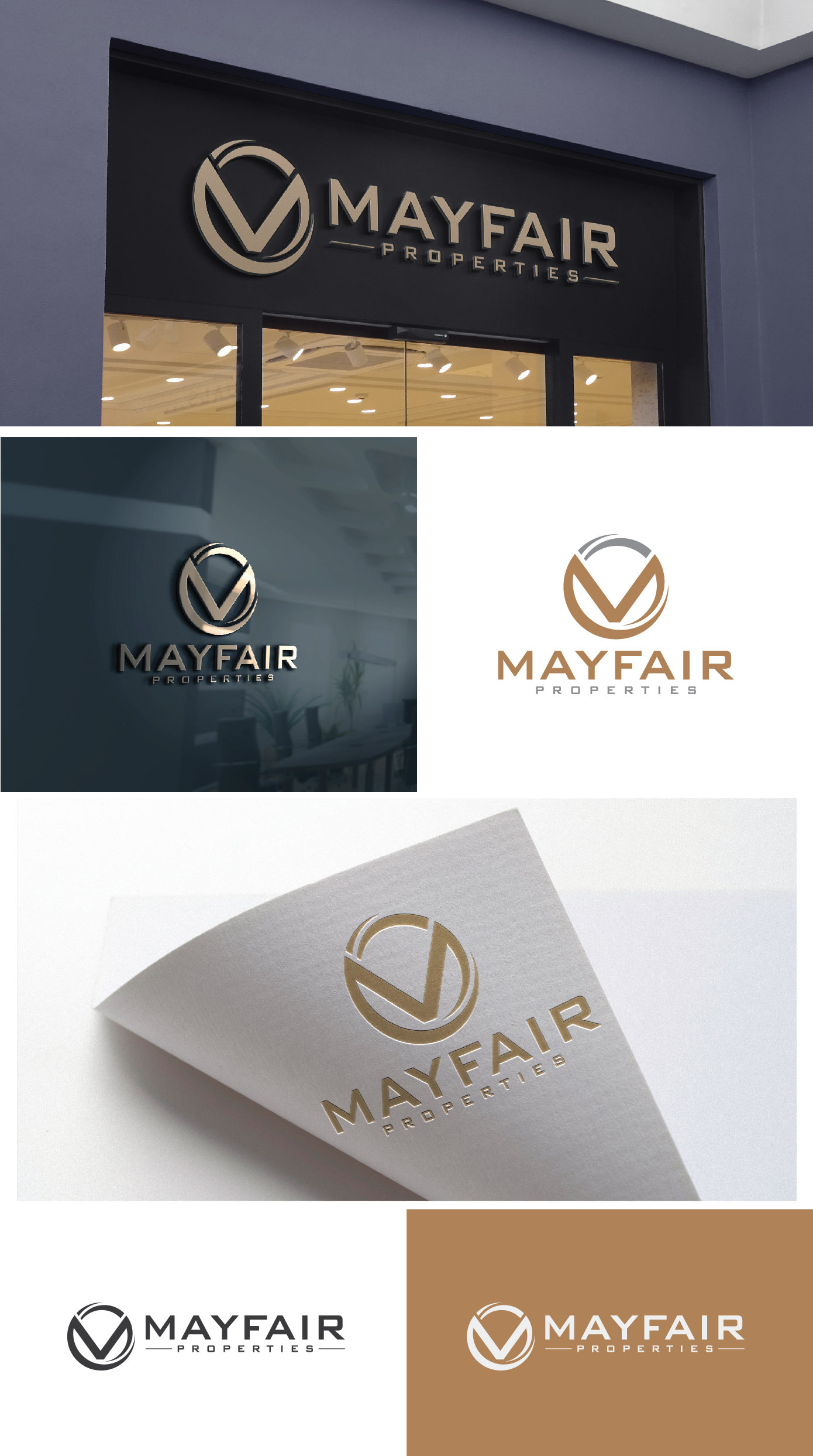 Logo Design by AL-BARAKAH for Mayfair Properties | Design #30713608