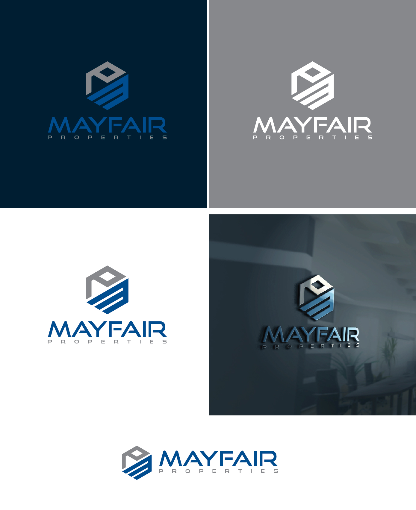 Logo Design by AL-BARAKAH for Mayfair Properties | Design #30714760