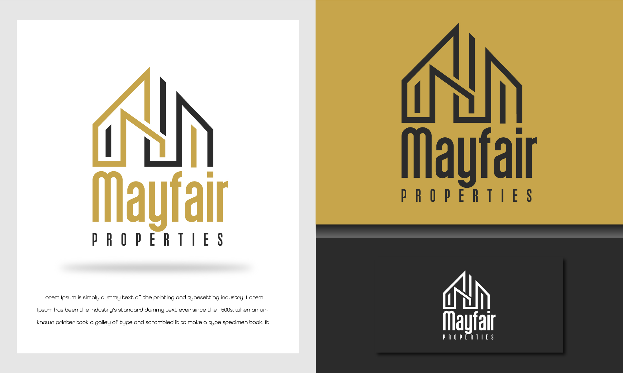 Logo-Design von Rupok MT für Mayfair Properties | Design #30715058