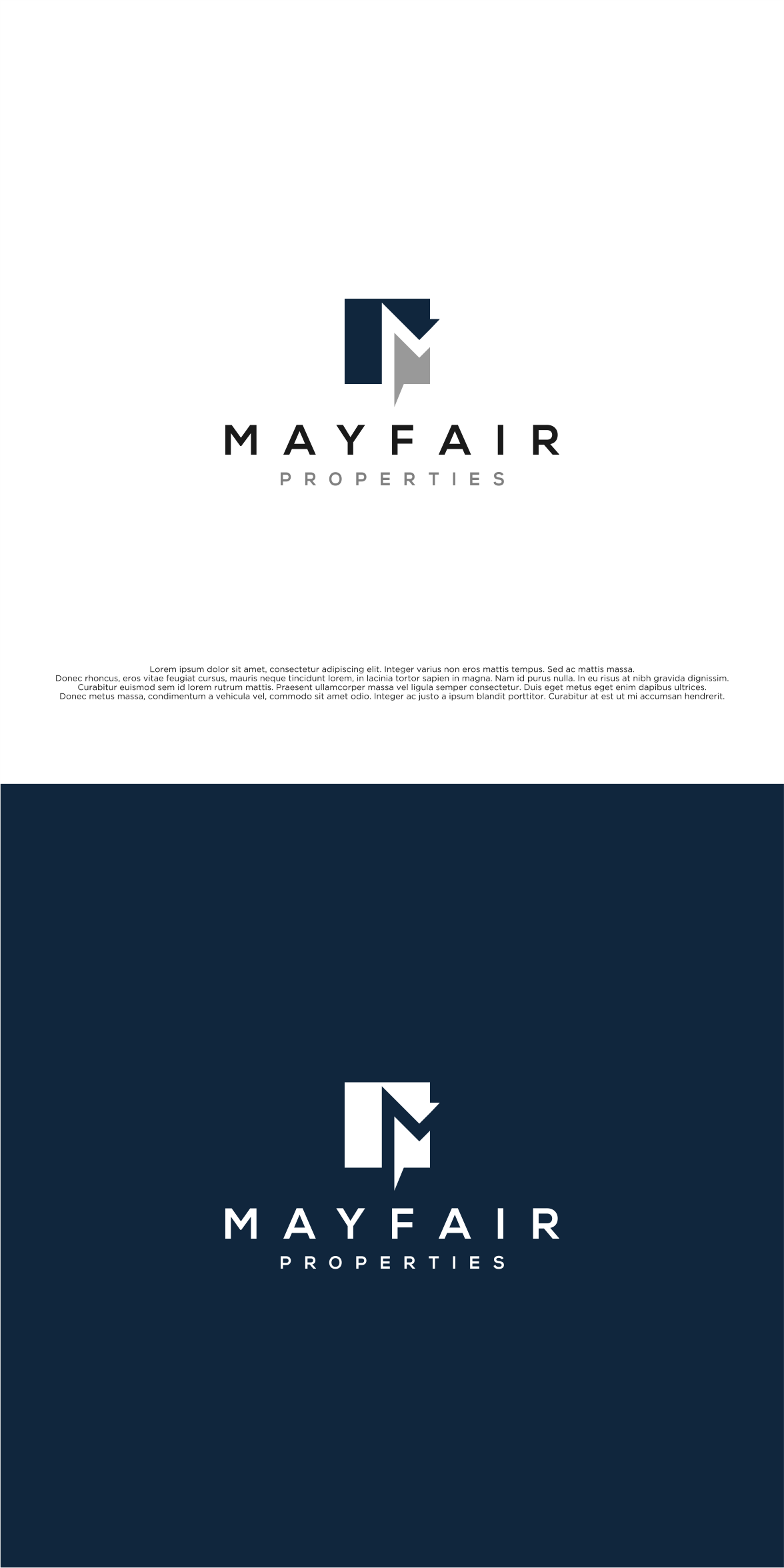 Logo Design by shiroRo for Mayfair Properties | Design #30727177