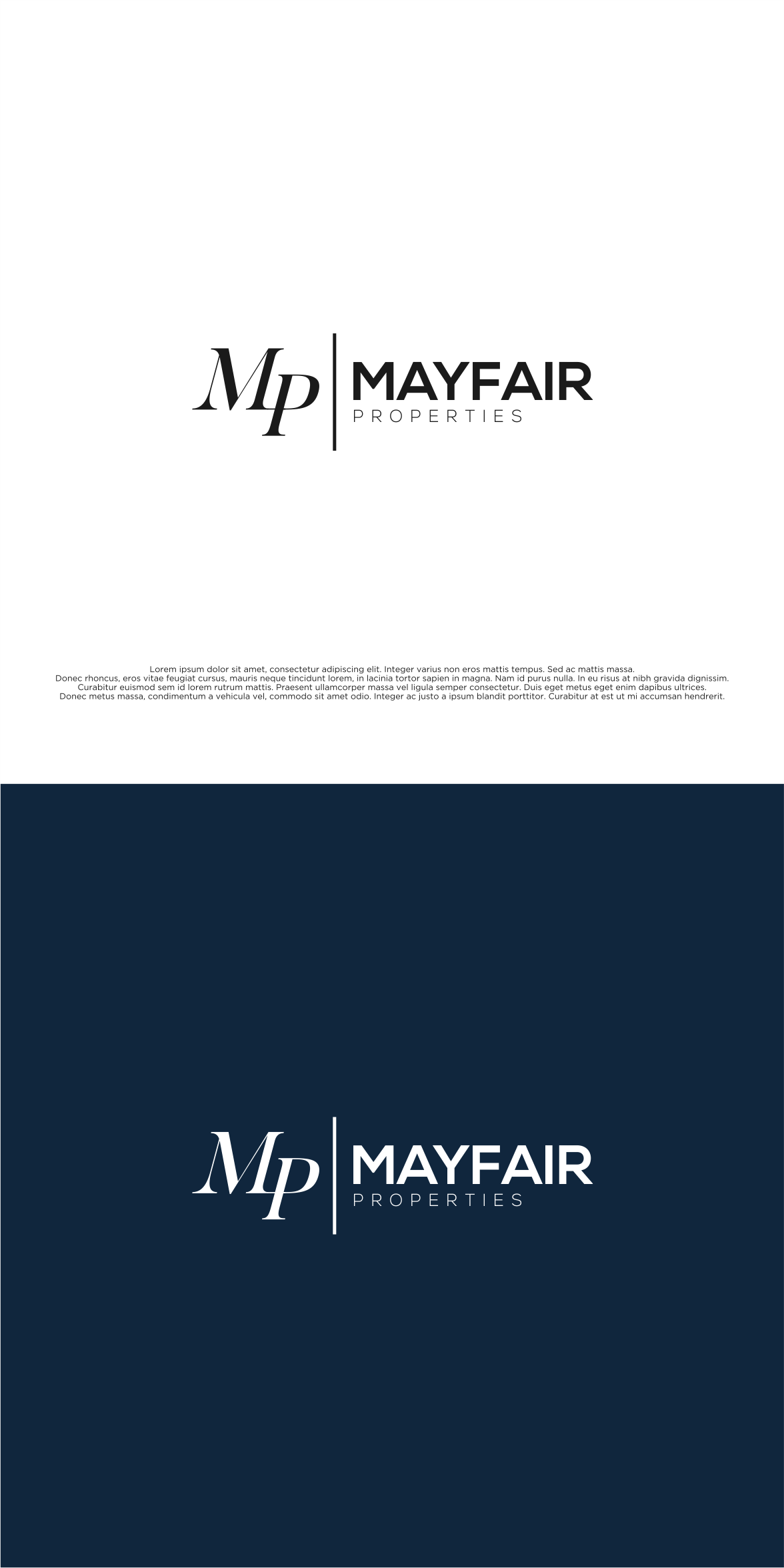 Logo Design by shiroRo for Mayfair Properties | Design #30727186