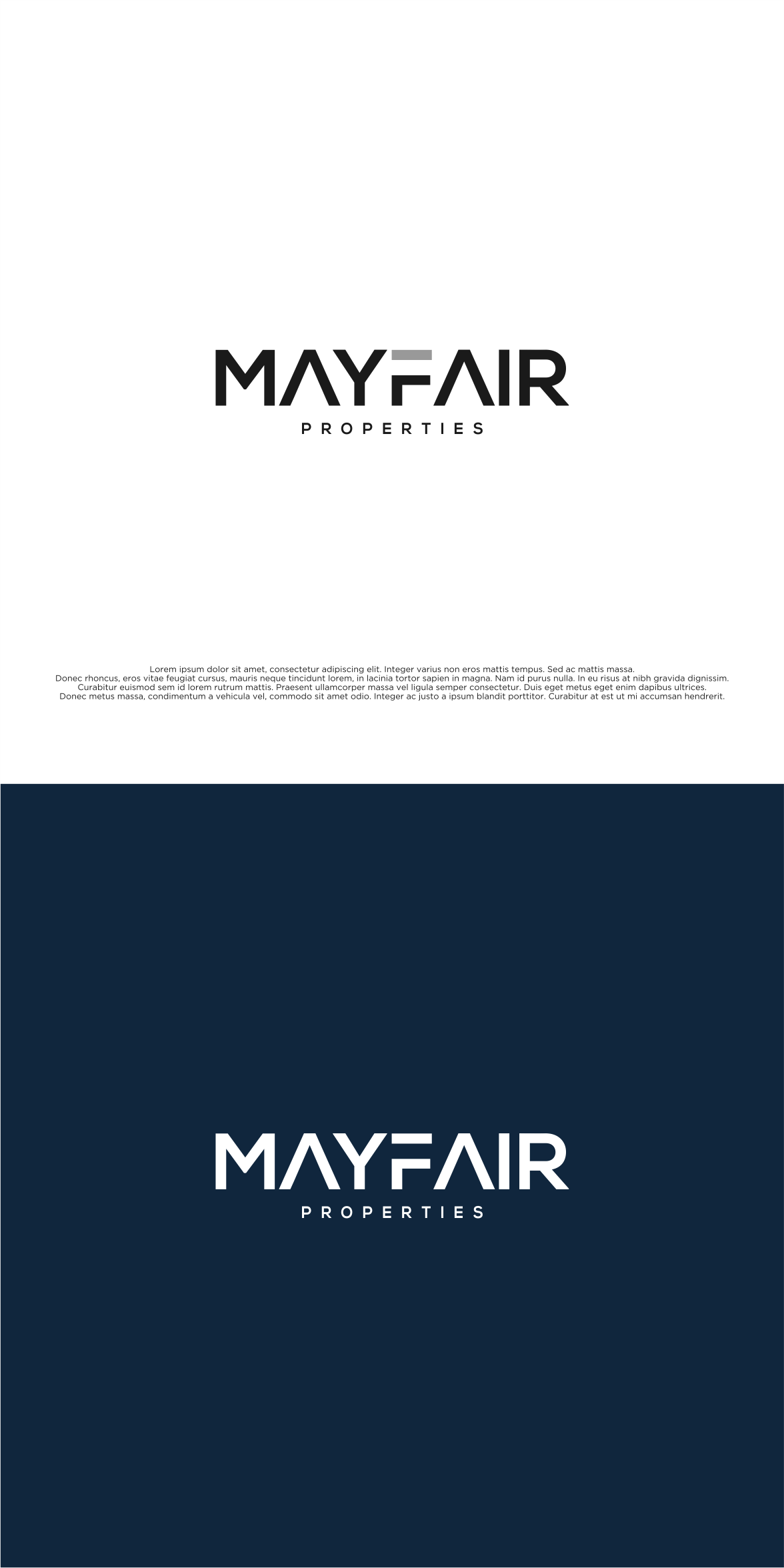 Logo Design by shiroRo for Mayfair Properties | Design #30727200