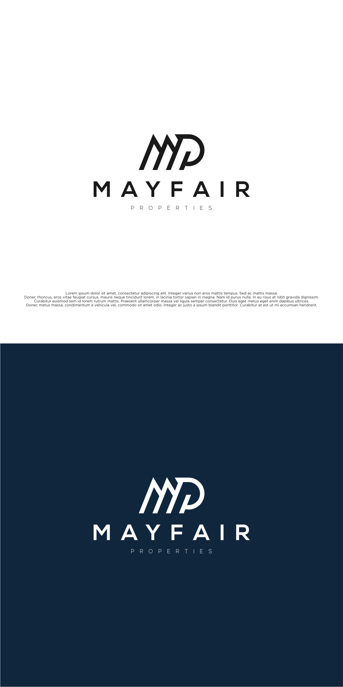 Logo Design by shiroRo for Mayfair Properties | Design #30760412