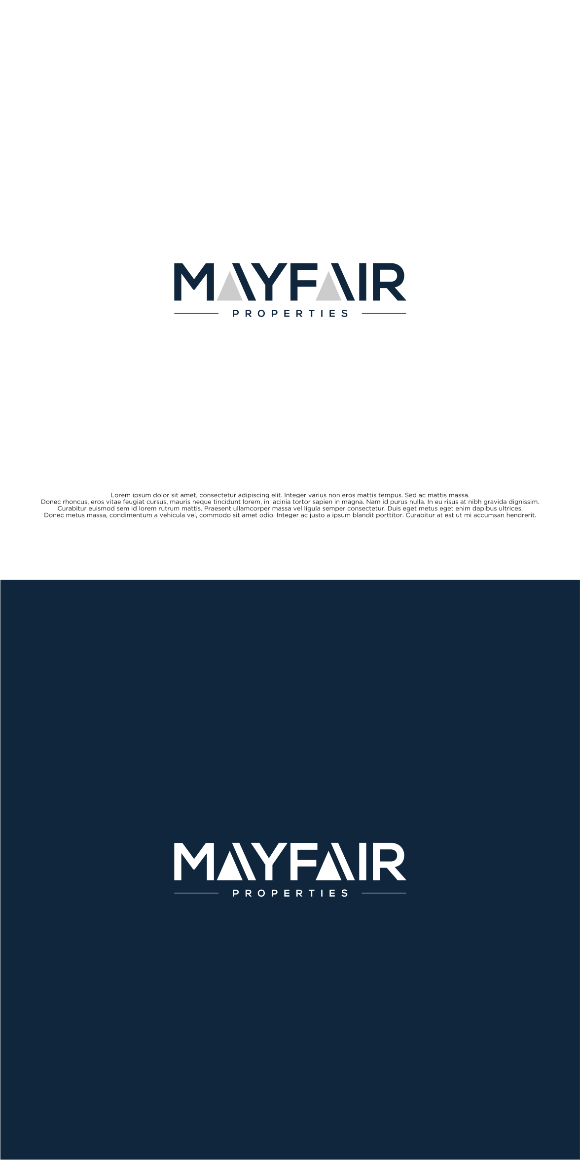 Logo Design by shiroRo for Mayfair Properties | Design #30760418