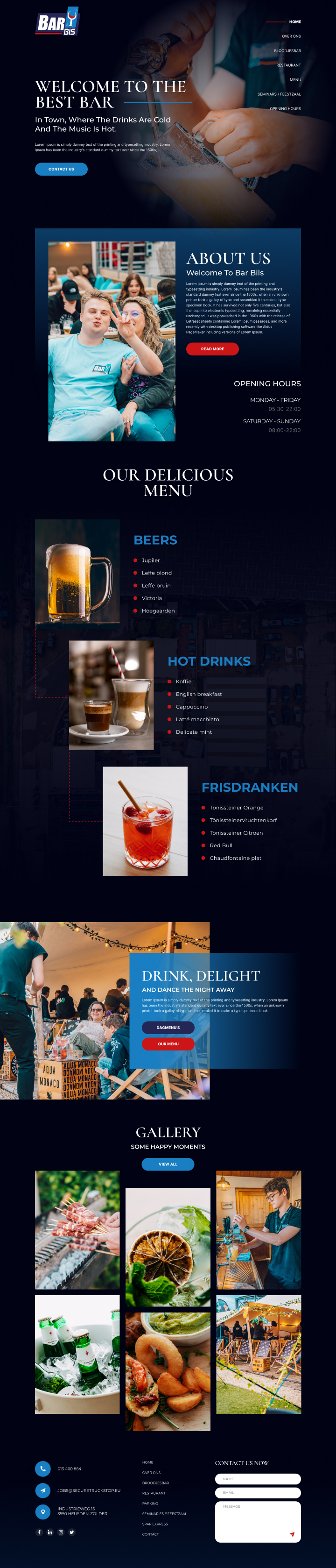 Web Design by Hafsa Fatymah for Truckstop 26Bis BV | Design #30721509