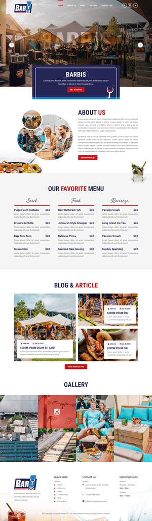 Web Design by pb for Truckstop 26Bis BV | Design: #30723581