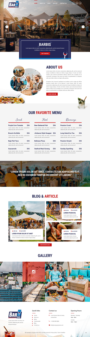 Web Design by pb for Truckstop 26Bis BV | Design: #30730987