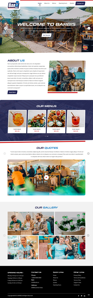 Web Design by pb for Truckstop 26Bis BV | Design: #30730999