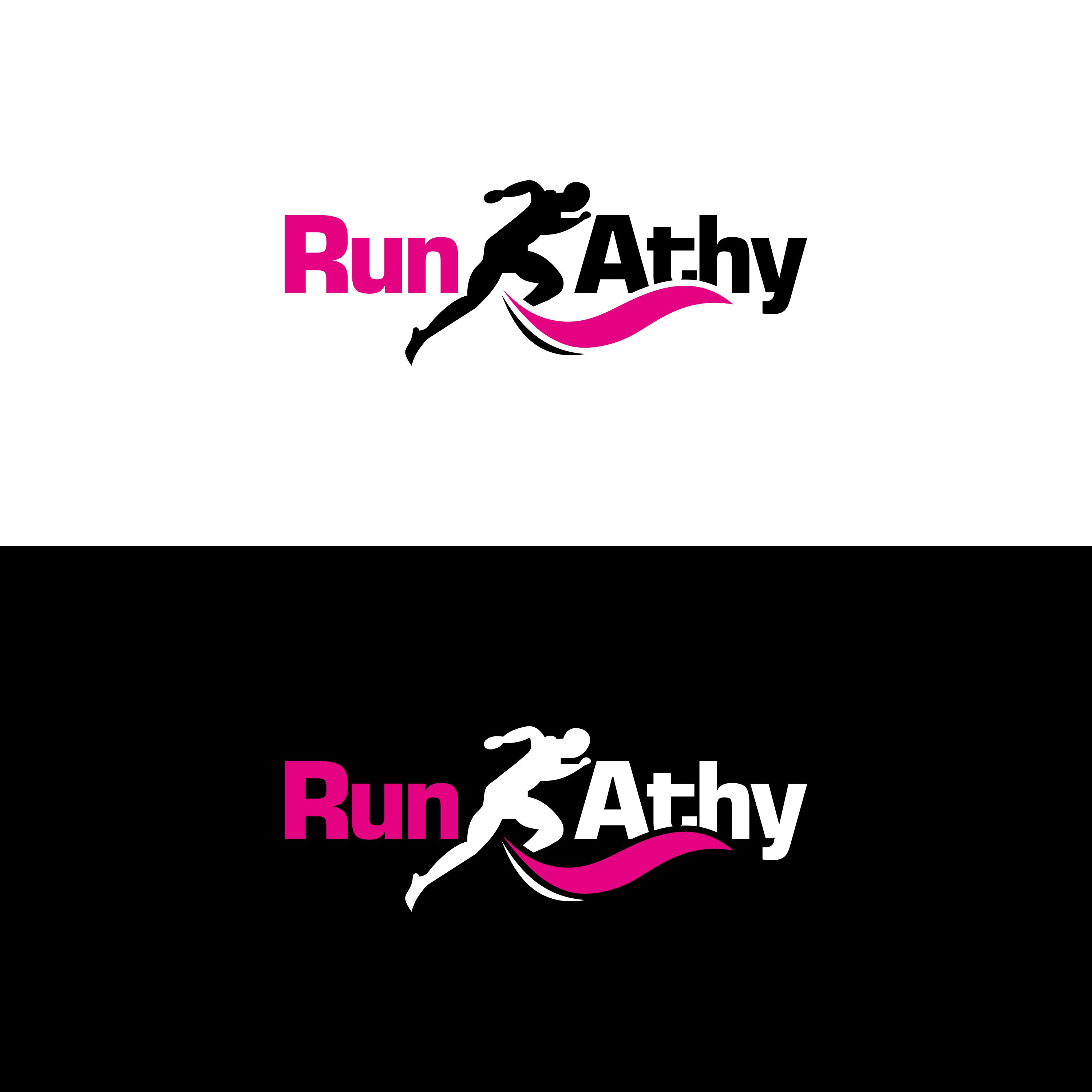 Bold, Serious, sports events Logo Design for RunAthy by victipedia