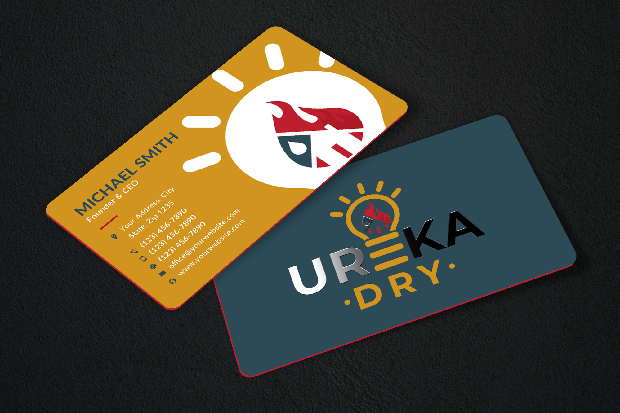 Business Card Design by Sun Moon Graphic Designer for this project | Design #30718558