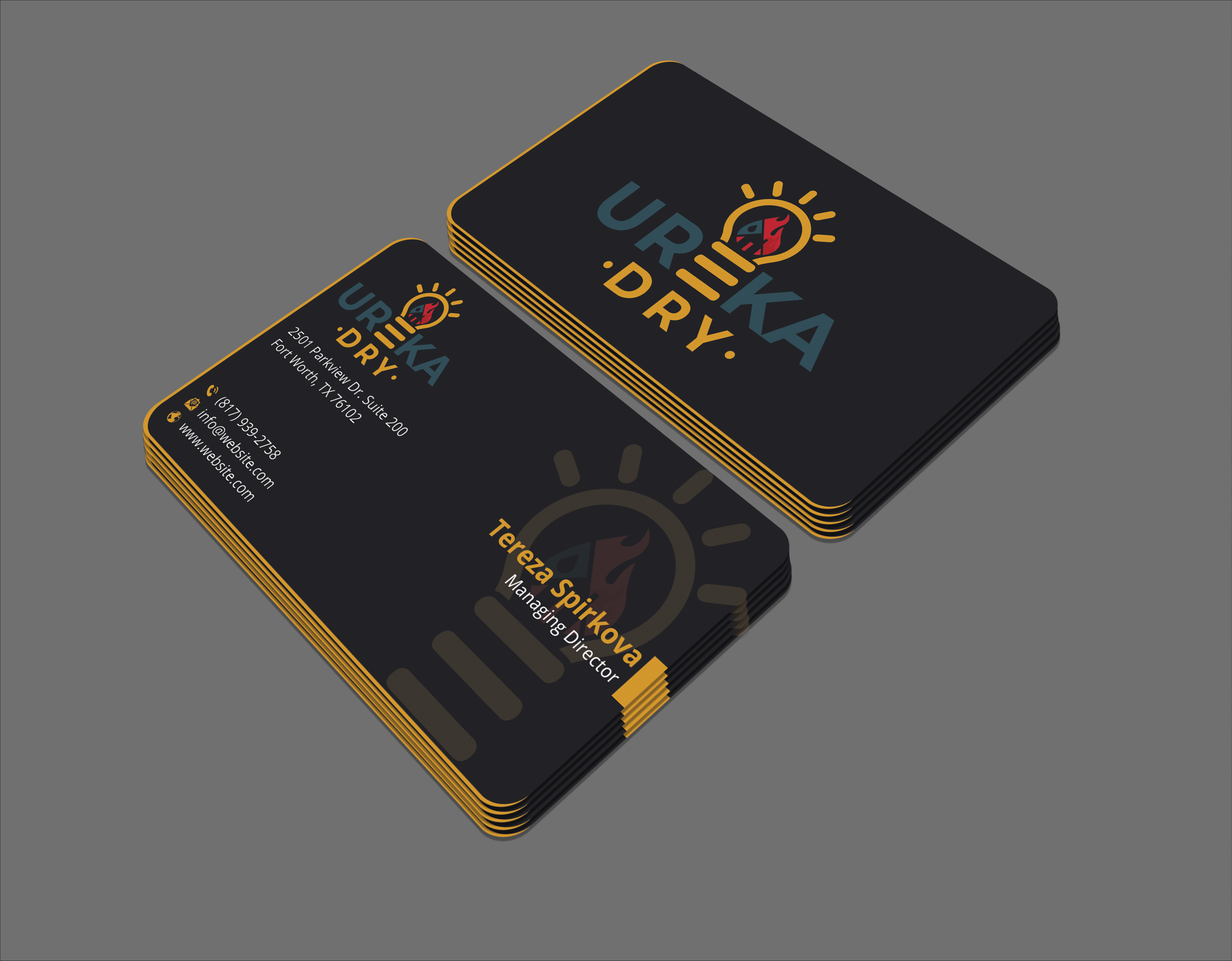 Business Card Design by DesignerShahadat for this project | Design #30721780