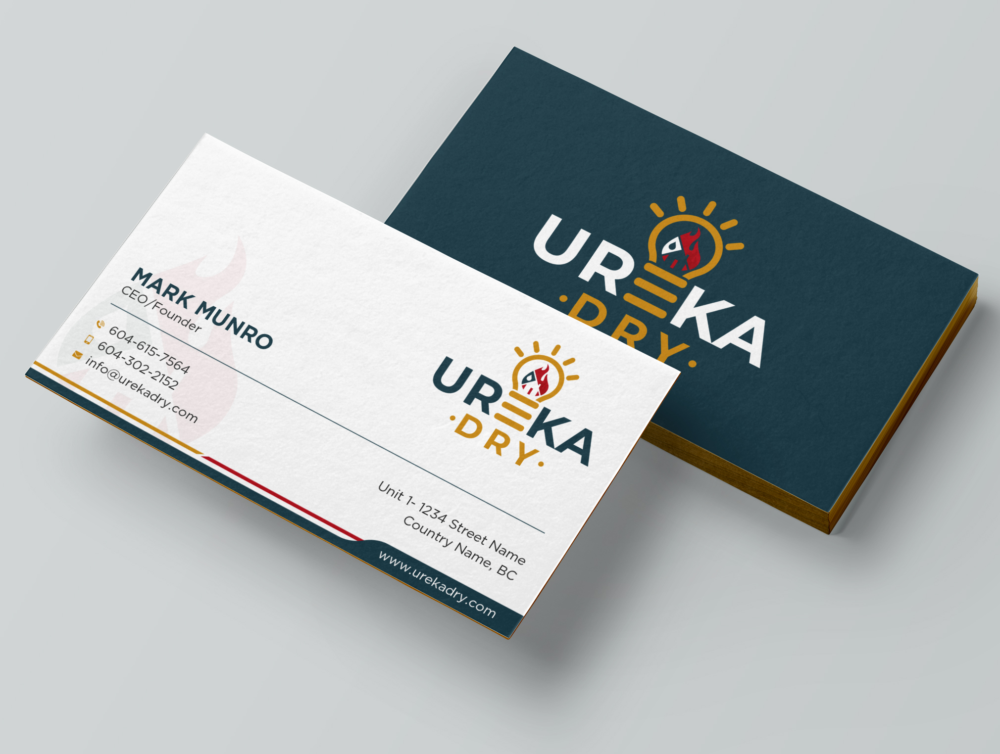 Visitenkarten-Design von Uttom 2 für dieses Projekt | Design #30719093