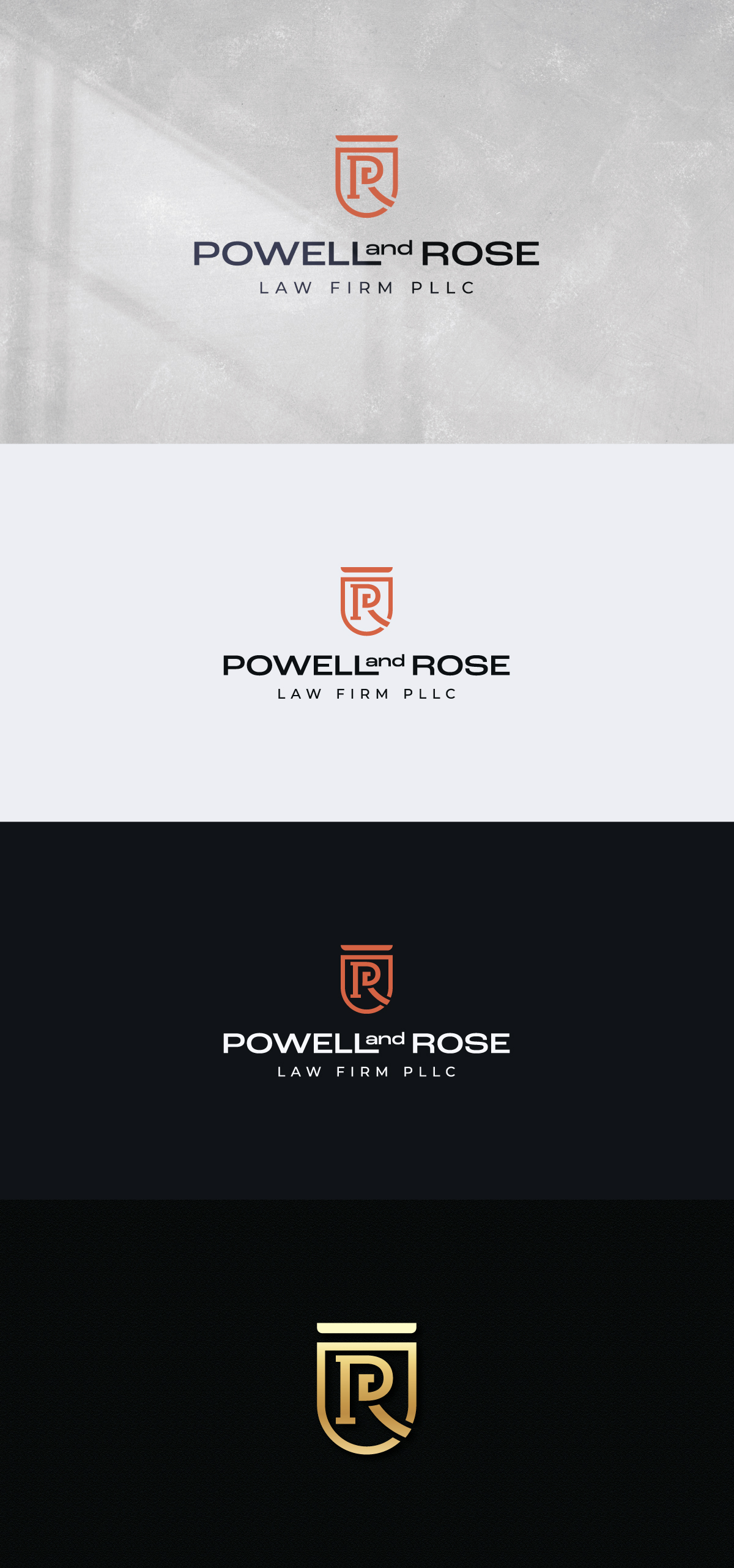 Diseño de Logo por AnnaRoshch para Law Offices of David L Powell, PLLC | Diseño #30721641