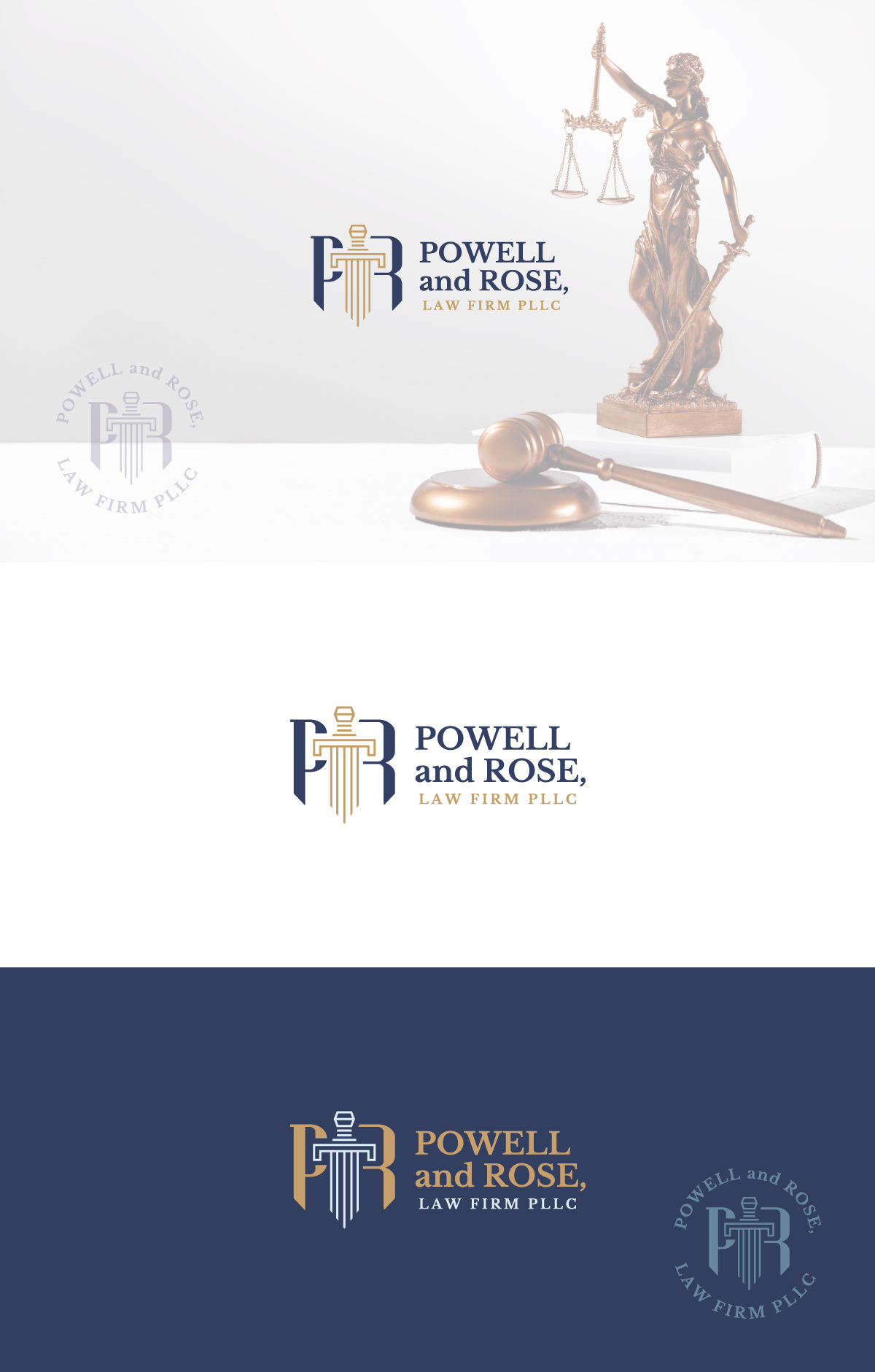 Logo Design by AnnaRoshch for Law Offices of David L Powell, PLLC | Design #30728963