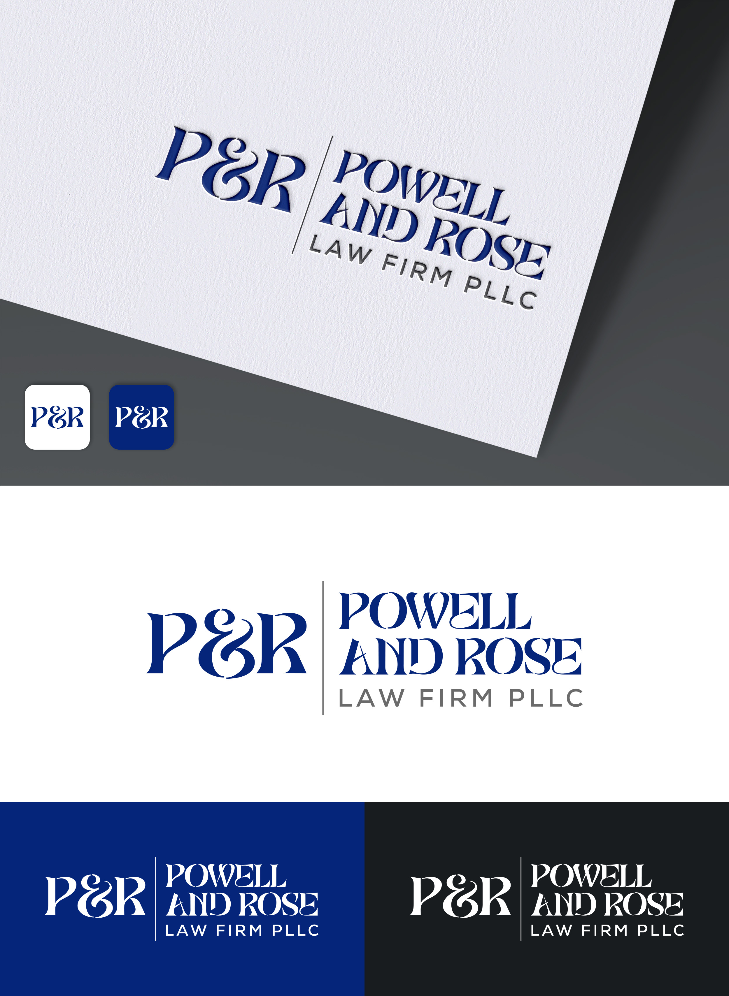 Logo Design by Design Athics for Law Offices of David L Powell, PLLC | Design #30728716