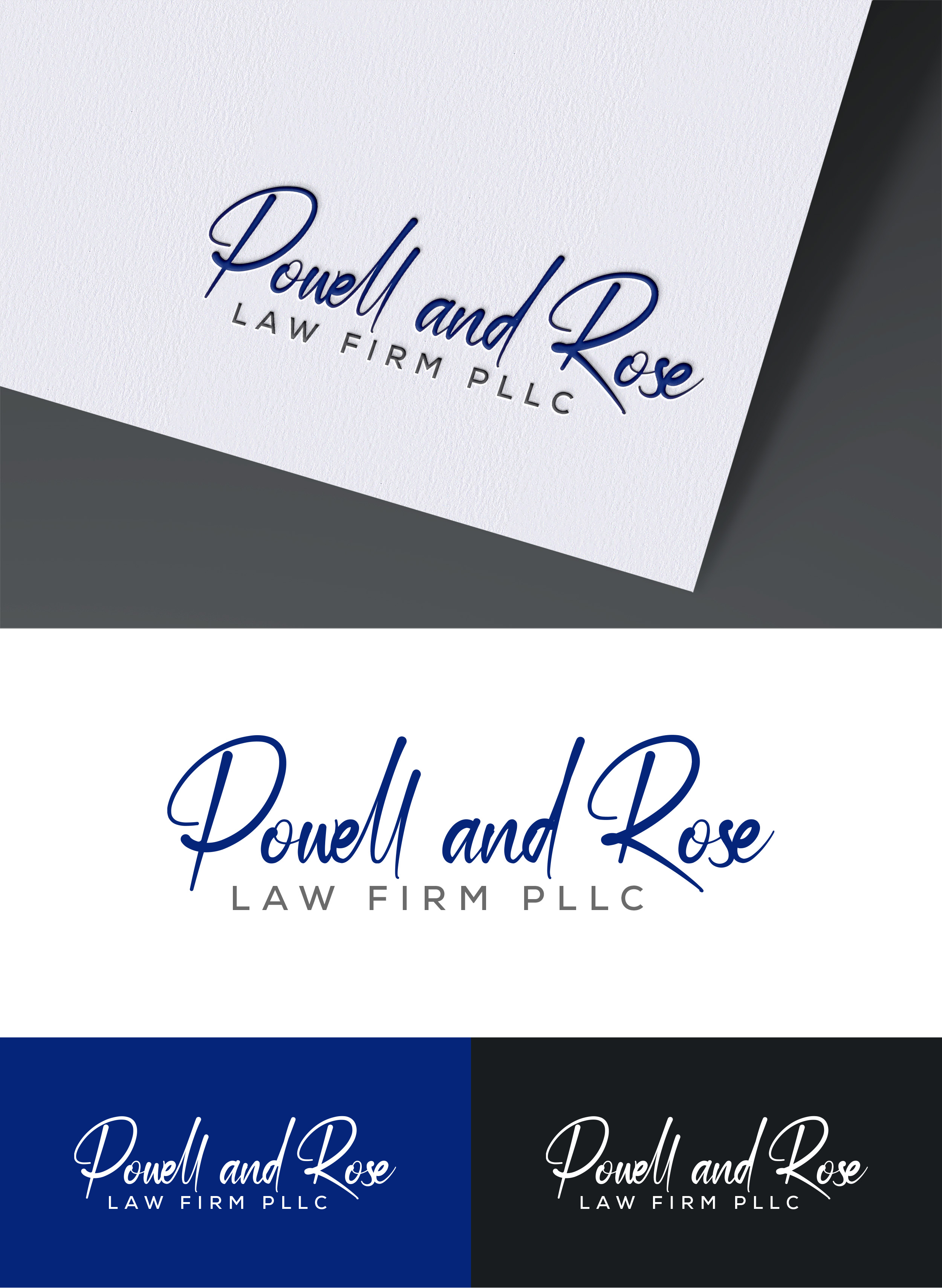 Logo Design by Design Athics for Law Offices of David L Powell, PLLC | Design #30728717