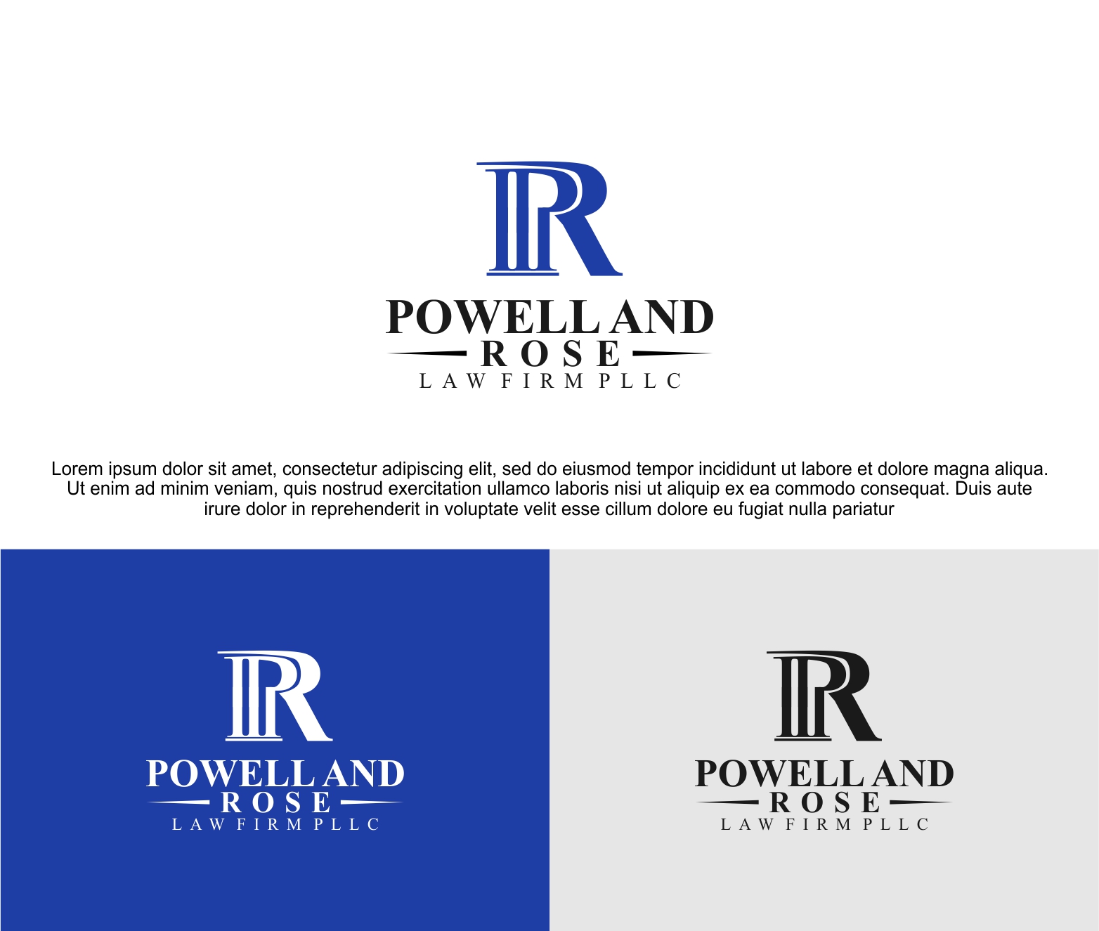 Logo Design by GI ART for Law Offices of David L Powell, PLLC | Design #30725297