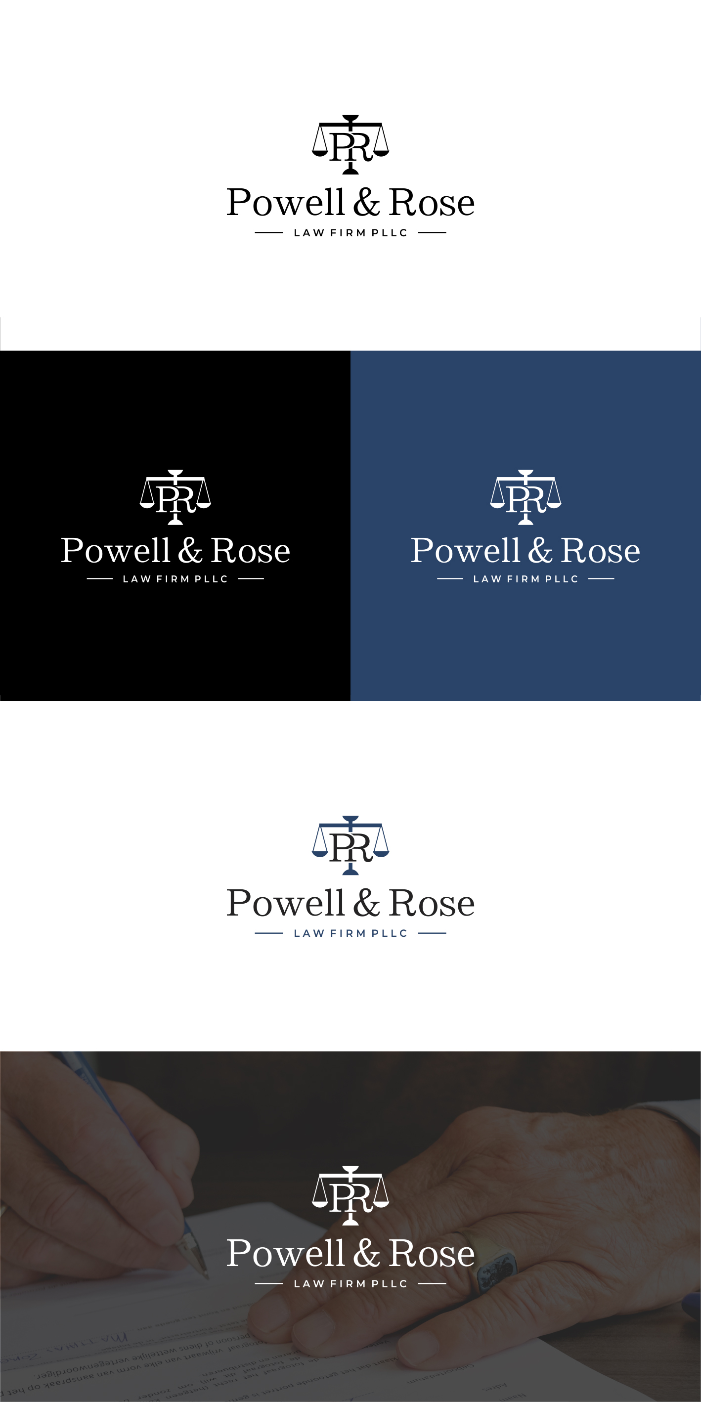 Logo Design by ARA Branding for Law Offices of David L Powell, PLLC | Design #30724426