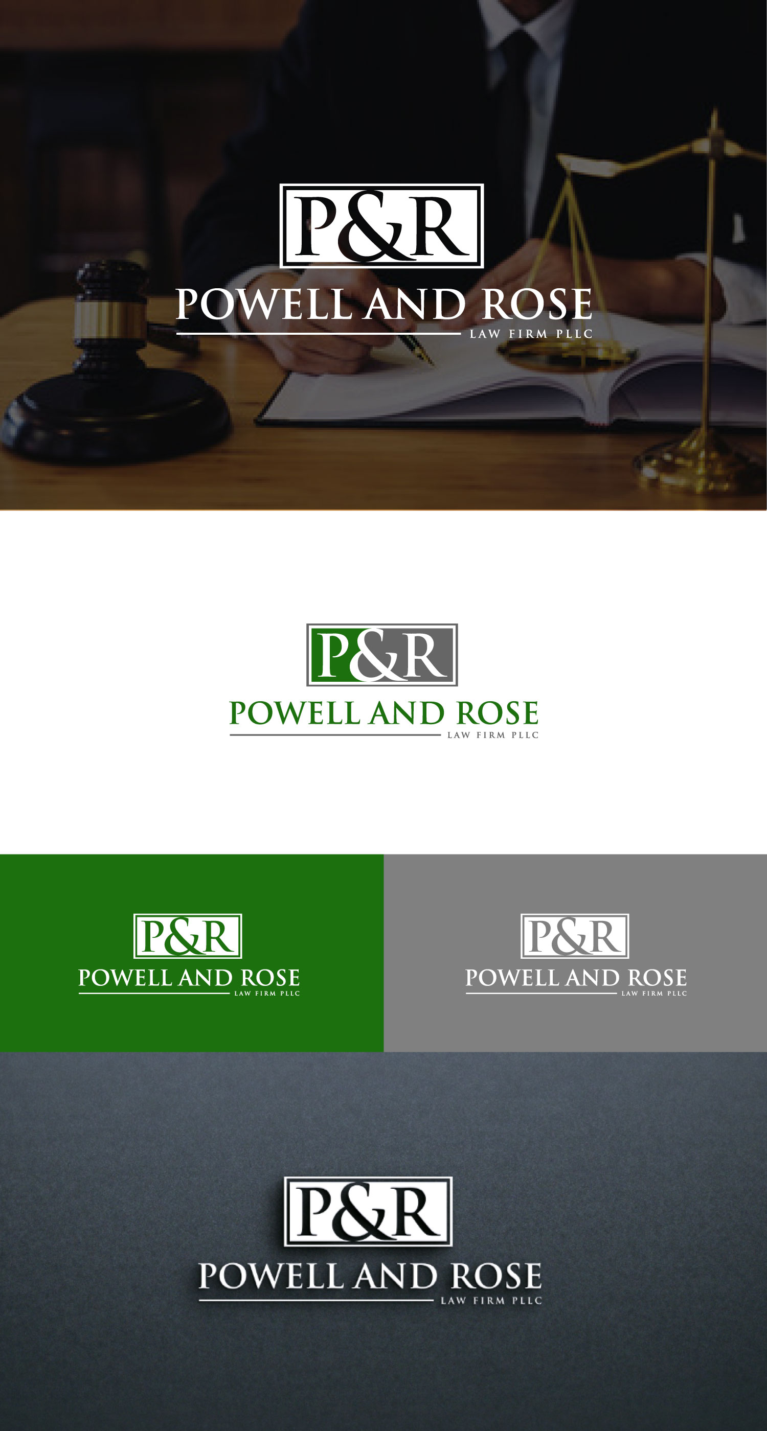 Logo Design by AyaanArt for Law Offices of David L Powell, PLLC | Design #30716664