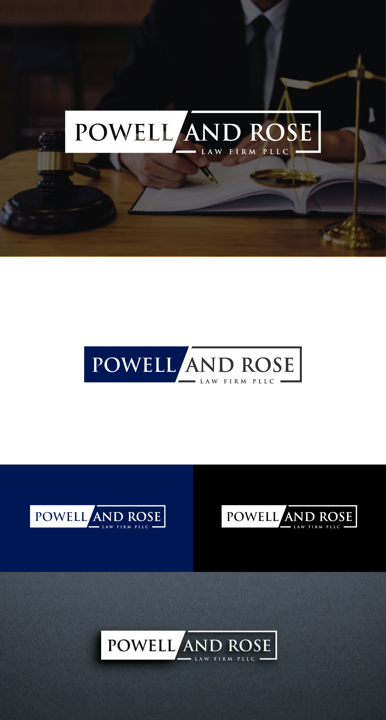 Logo Design by AyaanArt for Law Offices of David L Powell, PLLC | Design #30716667