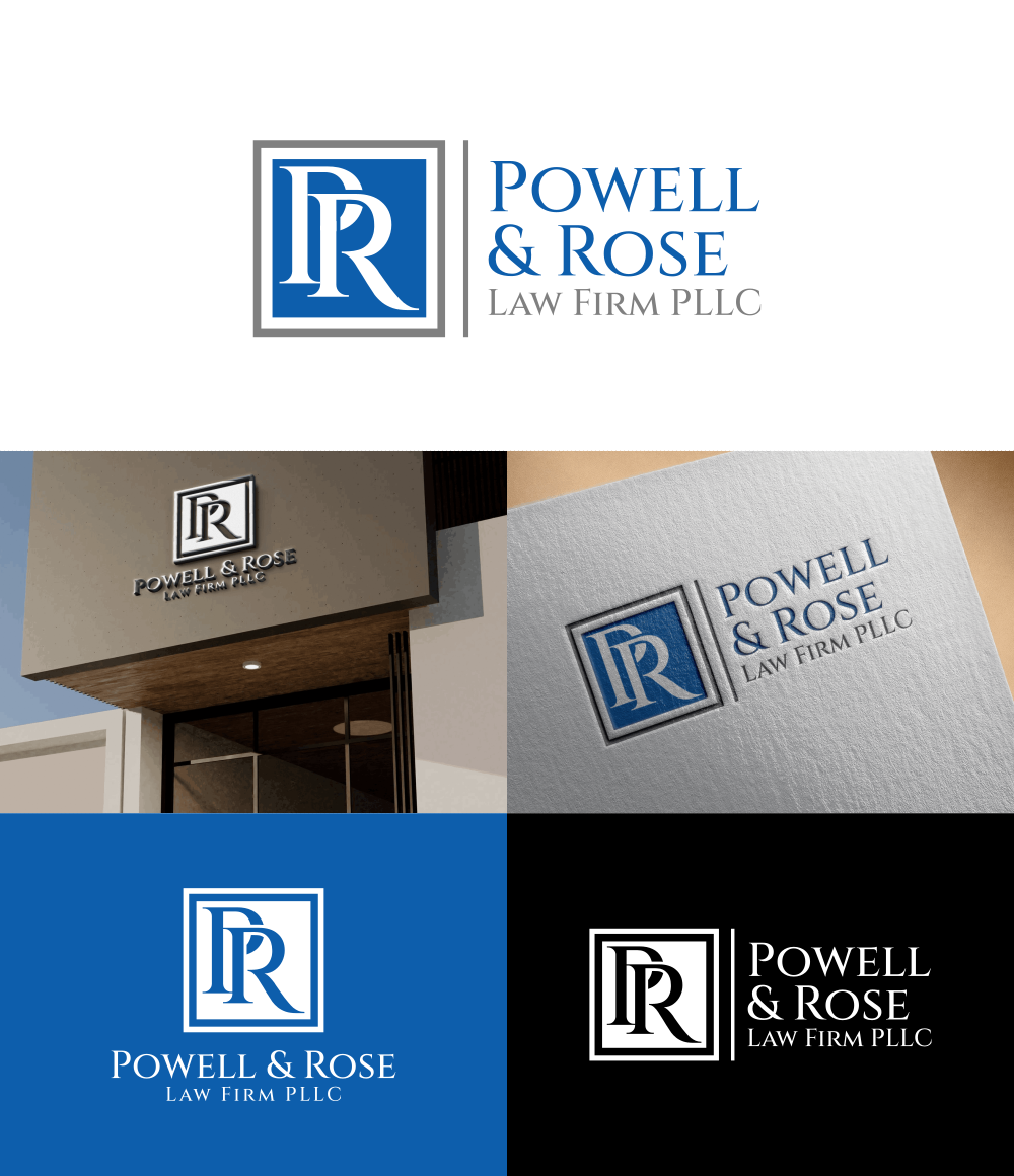 Logo Design by a5 for Law Offices of David L Powell, PLLC | Design #30727526