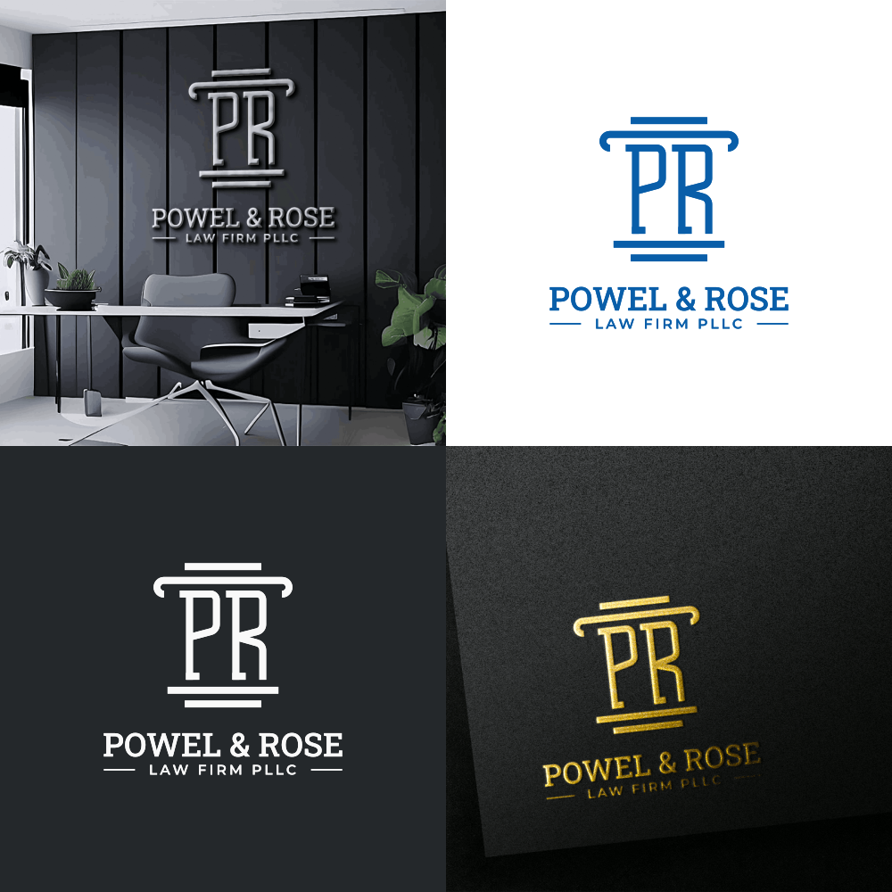 Logo Design by a5 for Law Offices of David L Powell, PLLC | Design #30730818