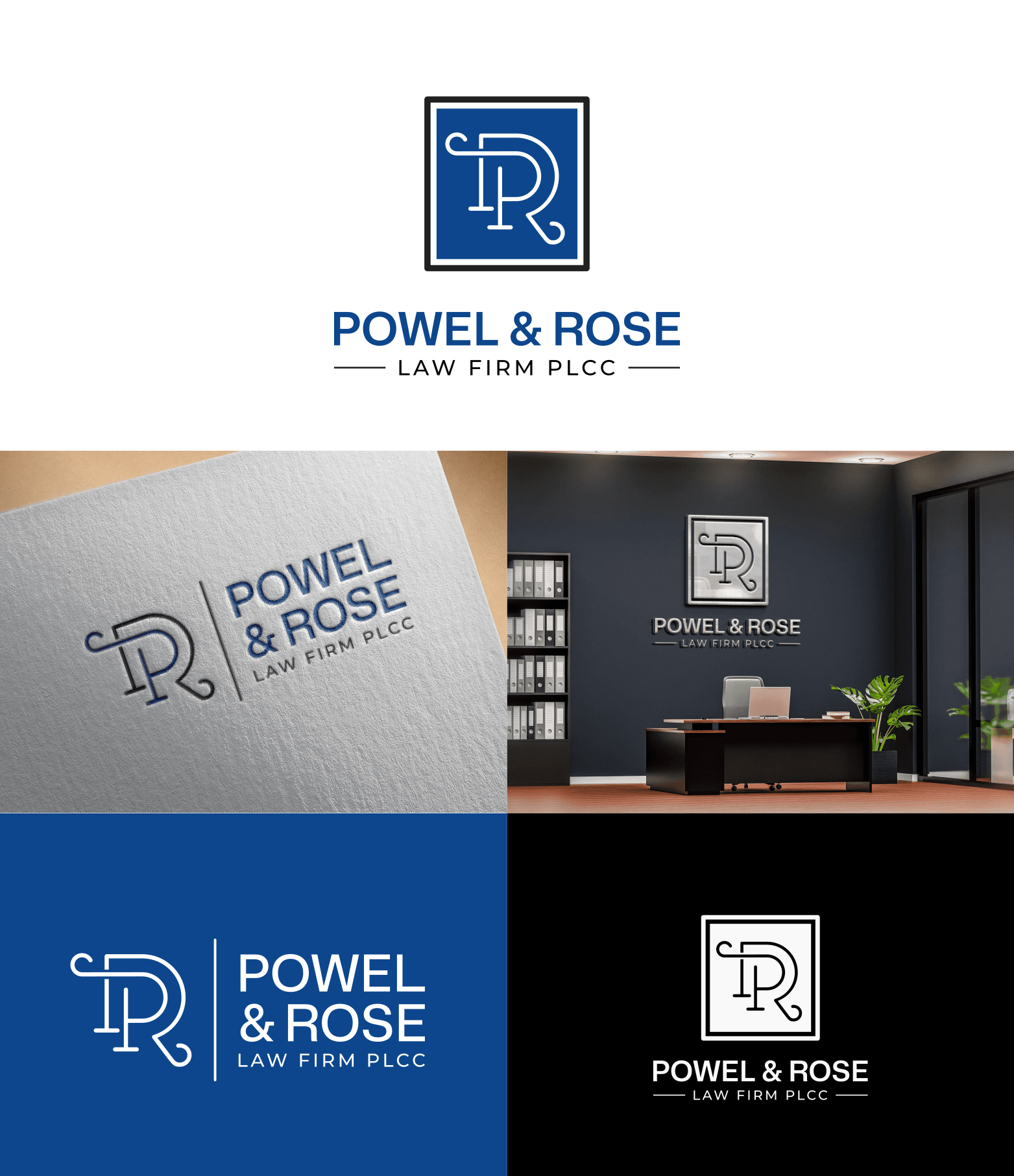 Logo Design by a5 for Law Offices of David L Powell, PLLC | Design #30735405
