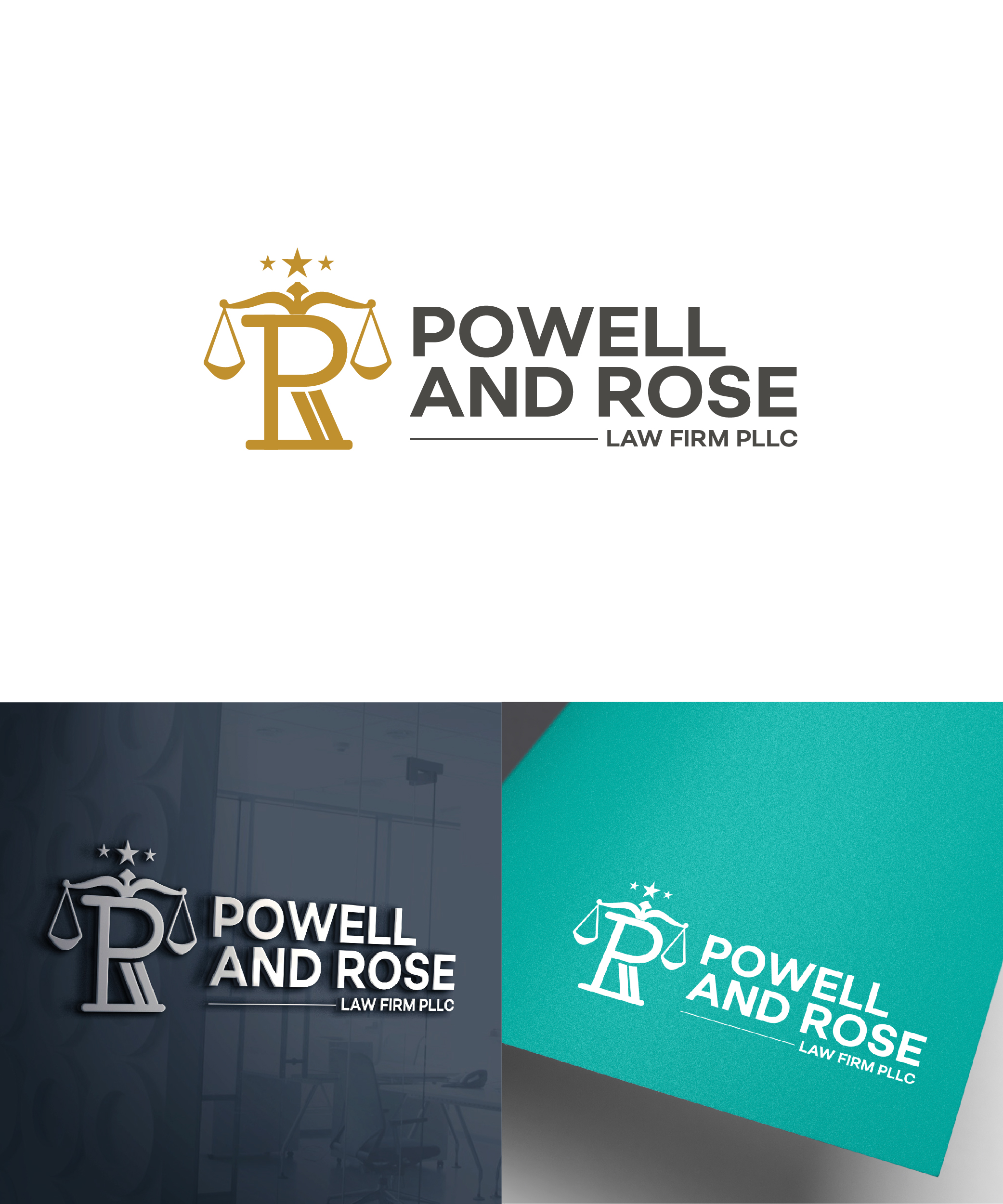 Logo Design by idea2Design for Law Offices of David L Powell, PLLC | Design #30724154