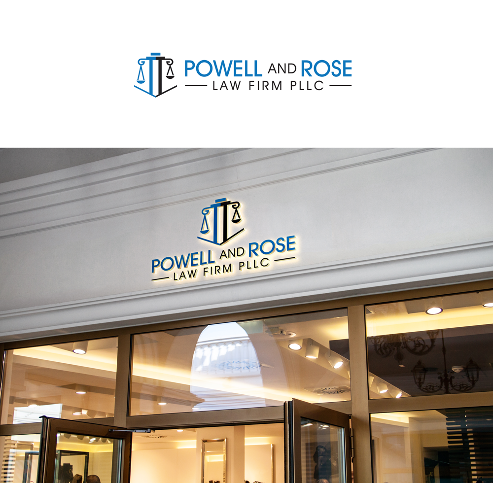 Logo Design by RA-bica for Law Offices of David L Powell, PLLC | Design #30719857