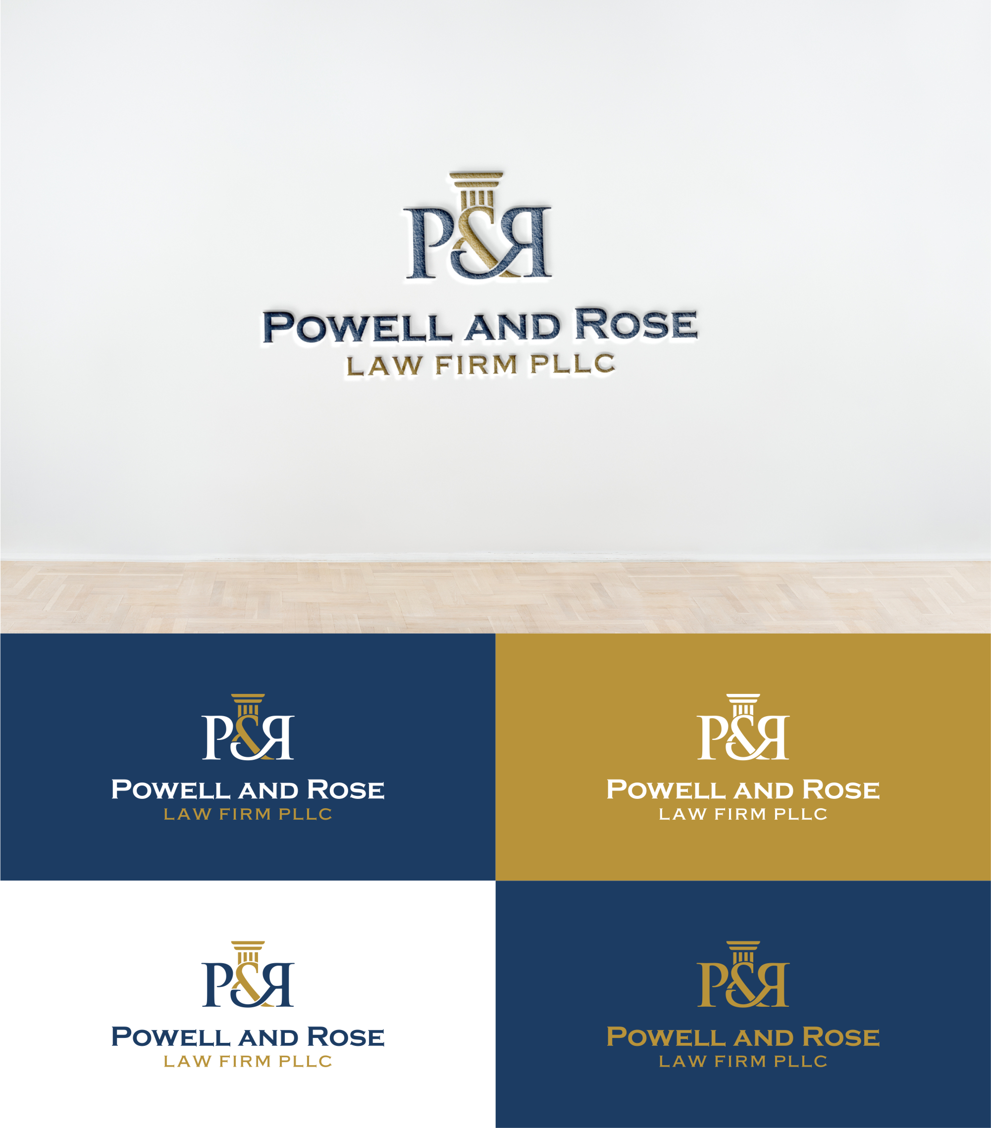 Logo Design by Noekha Studio for Law Offices of David L Powell, PLLC | Design #30727806