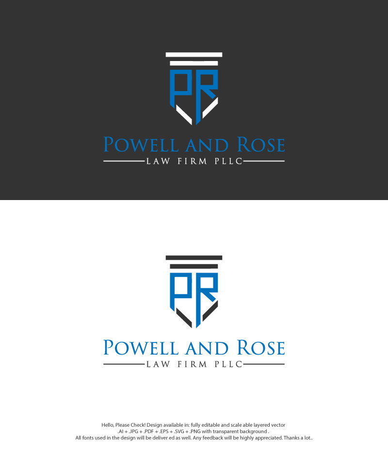 Logo Design by skart for Law Offices of David L Powell, PLLC | Design #30718154